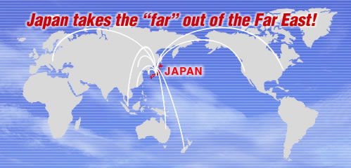 Japan takes the 'far' out of the Far Est!